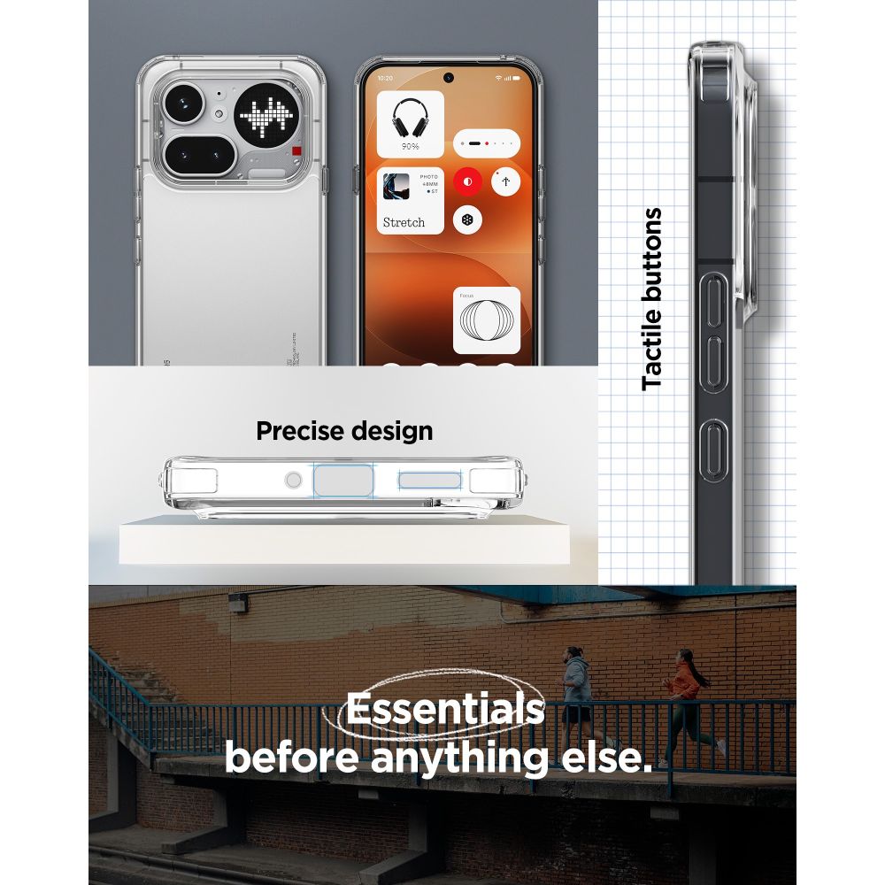 Spigen Ultra Hybrid Case for Nothing Phone 4A Pro - Transparent_9