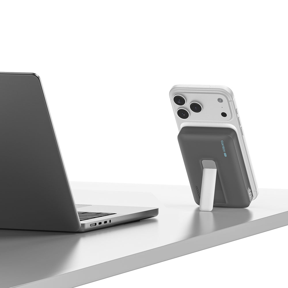 Cuktech WPB100 10000 mAh Qi2 Magnetic Powerbank 30W with Stand - Black_18
