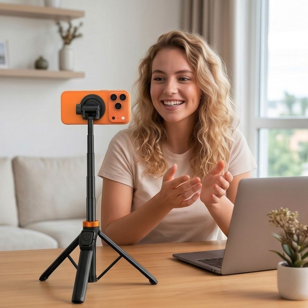 Selfie stick Tech-Protect L03S MagSafe Bluetooth Selfie Stick Tripod - czarny_7