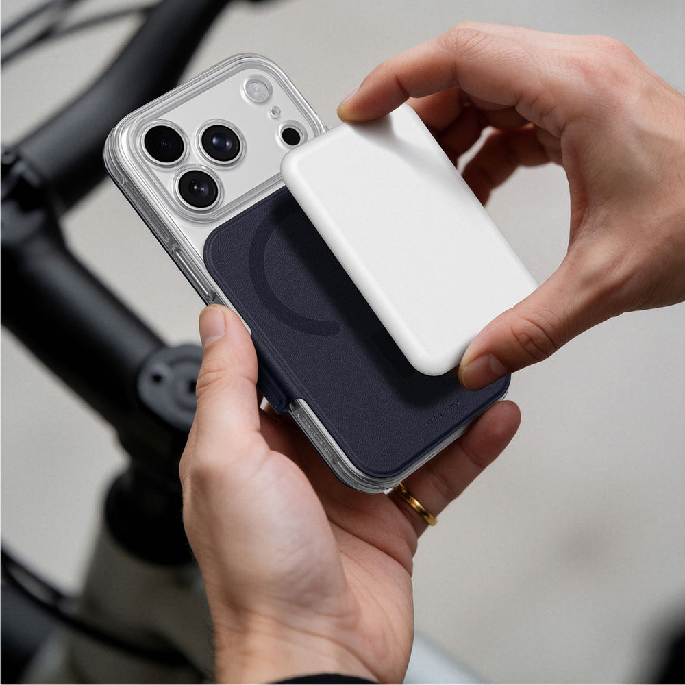 AmazingThing Titan Pro Lens Flip Set Case for iPhone 18 Pro Max with Wallet, MagSafe Compatible - Navy Blue_15