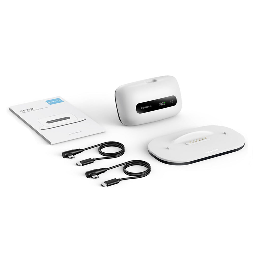 BoboVR BM60-1 6500 mAh Battery for BoboVR M3 Pro+ and BoboVR M3 with Charging Station - White_5