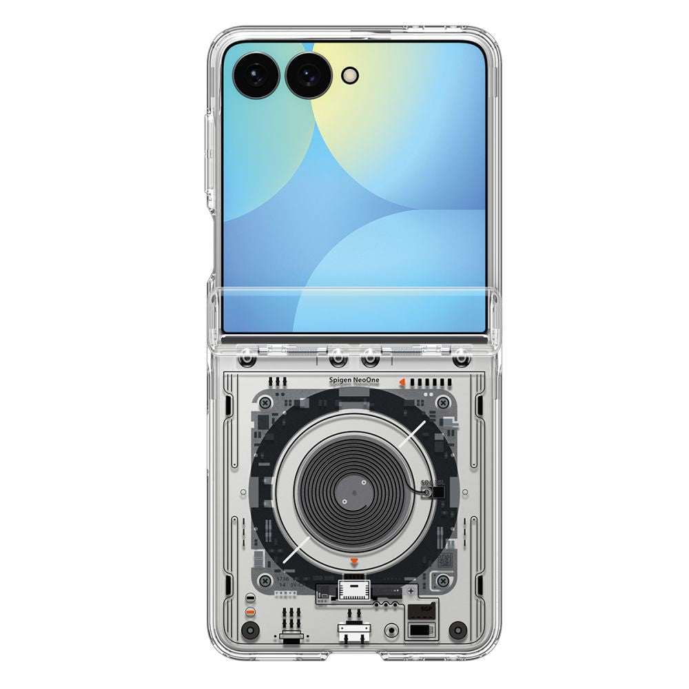 Spigen Ultra Hybrid Pro MagSafe Case for Samsung Galaxy Z Flip 8 Neo One - Gray/Black_4