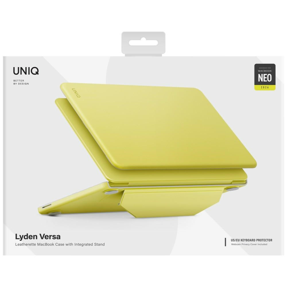 Uniq Lyden Versa case for MacBook Neo - yellow_7