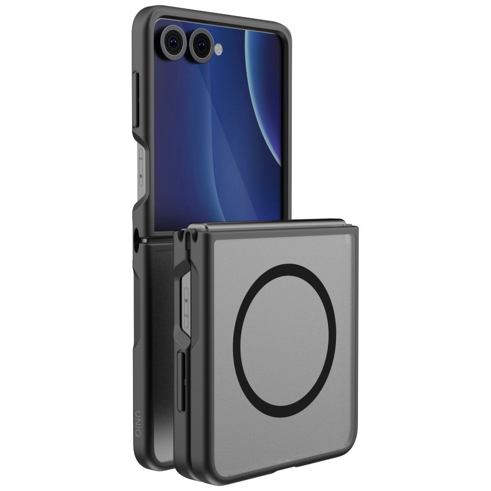 Uniq Veren AF Magclick Charging Case for Samsung Galaxy Z Flip 8 - Black_0