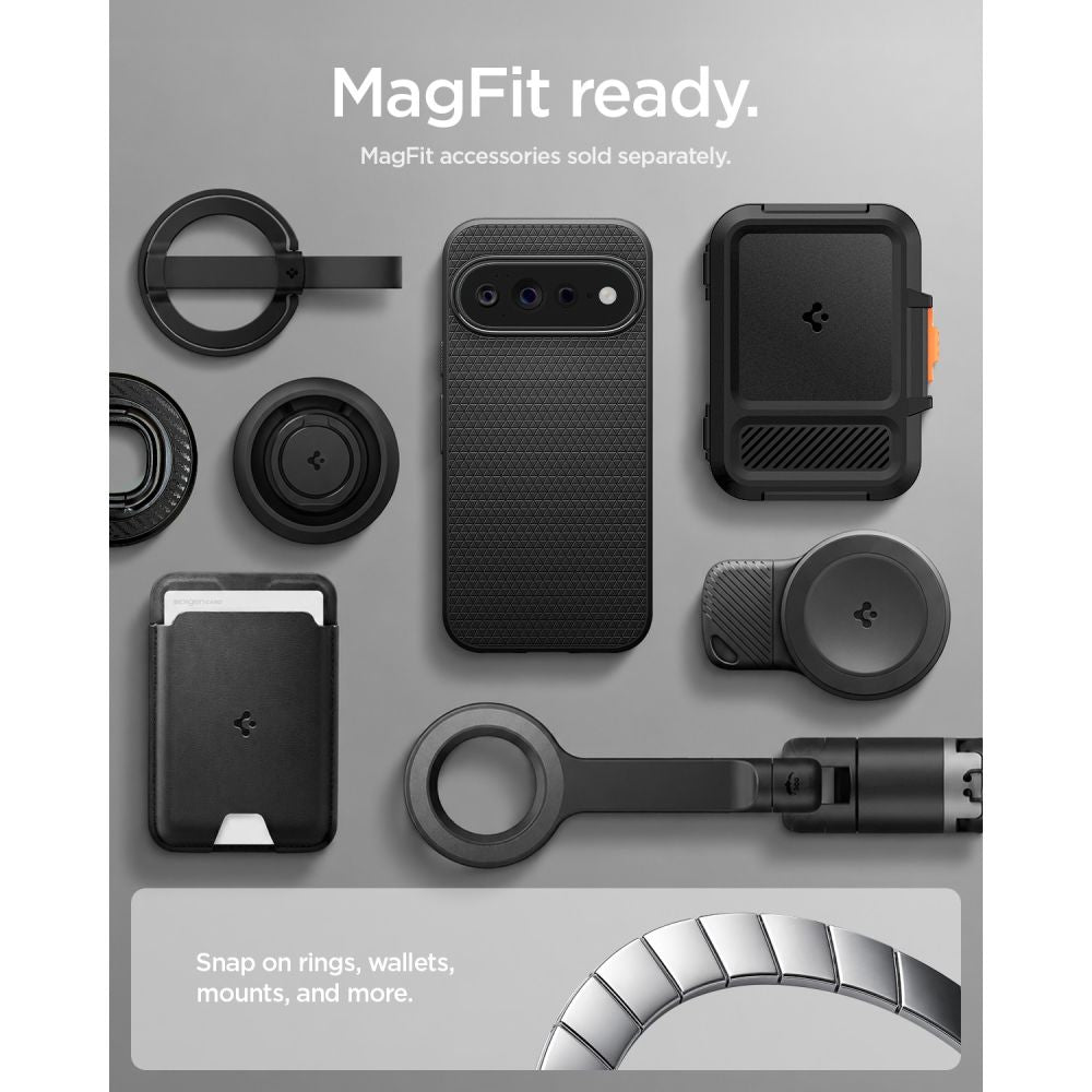 Spigen Liquid Air Mag MagSafe Case for Google Pixel 11 Pro XL - Matte Black_10