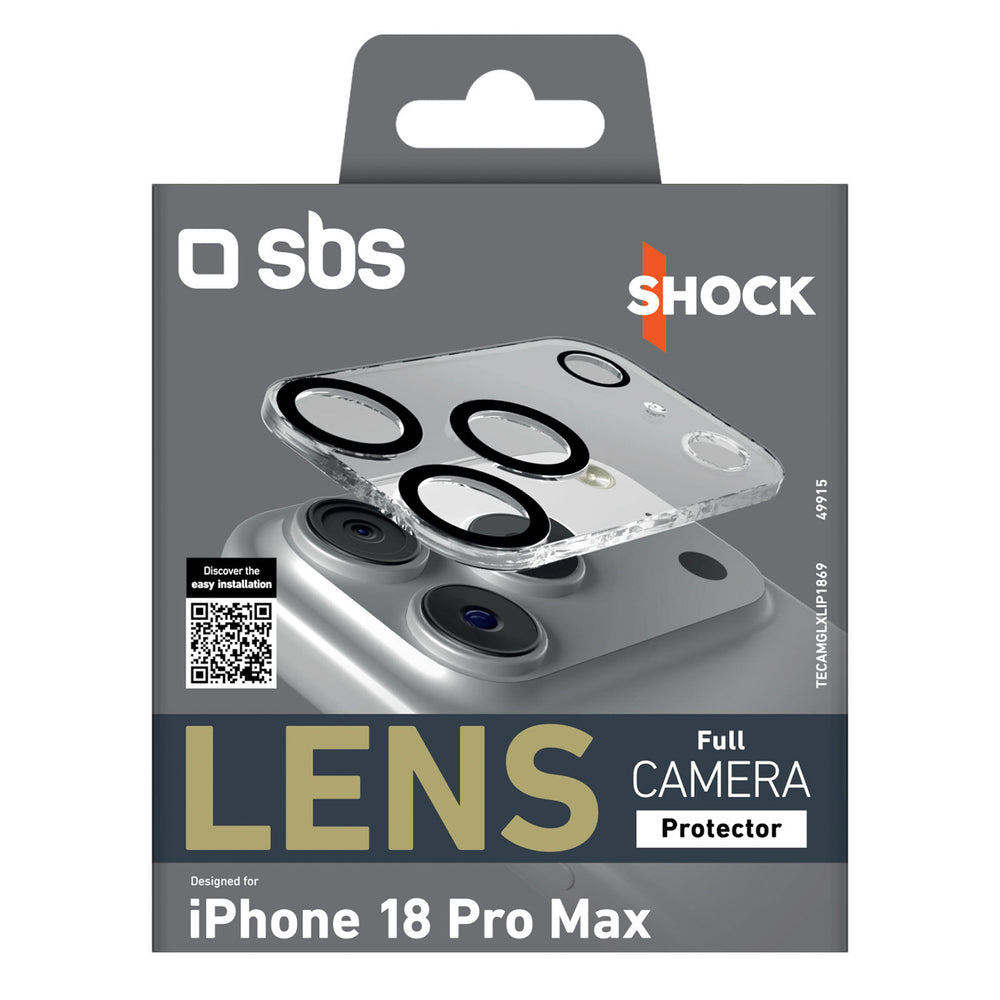 SBS Full Camera Lens Protector Tempered Glass for iPhone 18 Pro Max_1