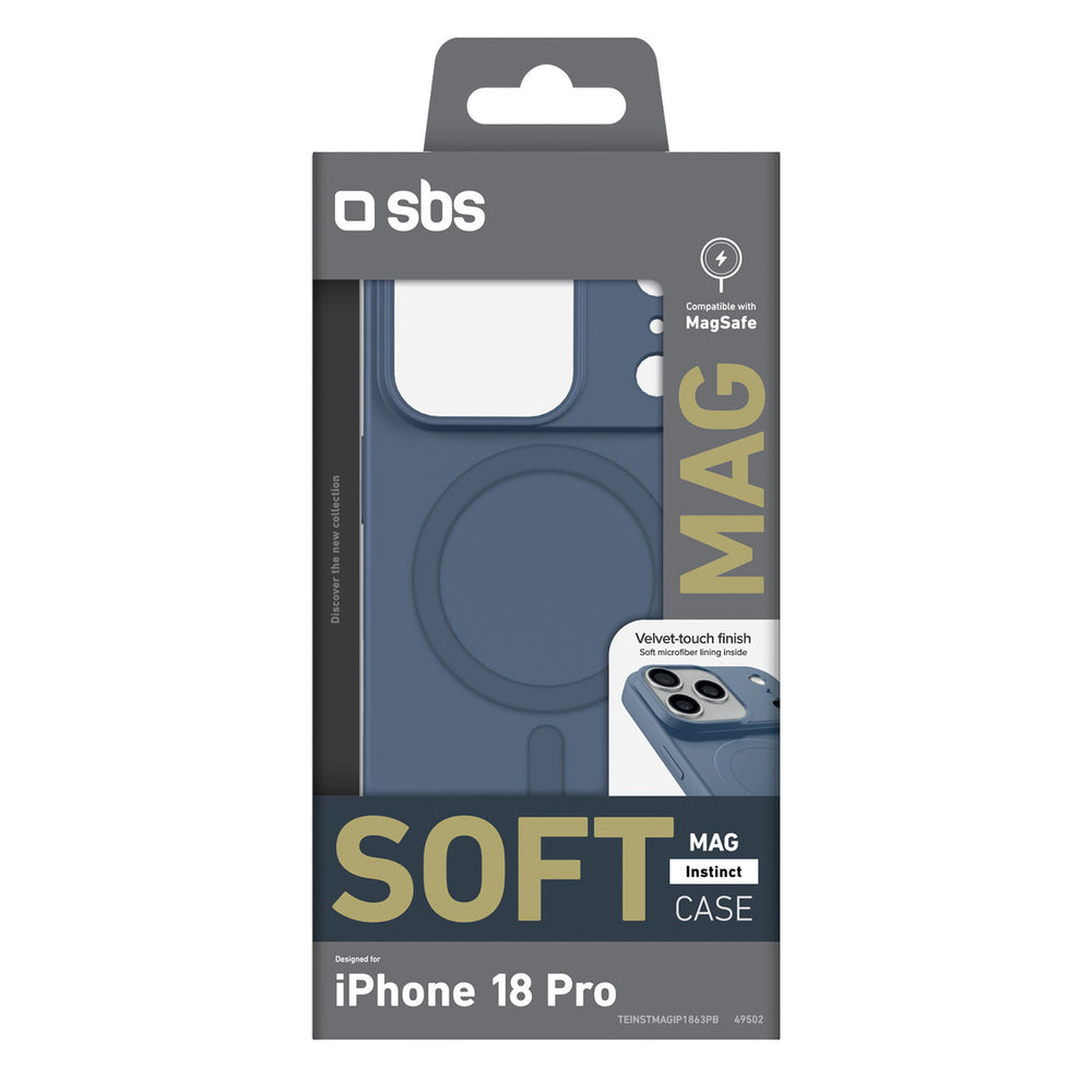 SBS Instinct Mag Case for iPhone 18 Pro / 17 Pro Compatible with MagSafe - Blue_1