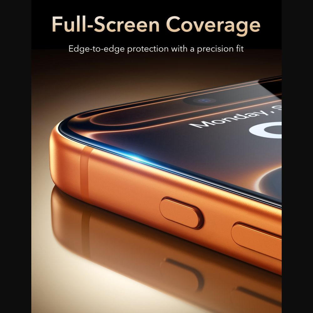 ESR UltraFit Armorite Pro Tempered Glass for iPhone 18 Pro / 17 Pro - Black_7