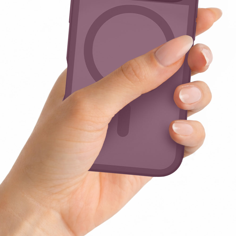 Etui 3mk Misty MagCase Deep Cherry na iPhone 17 Pro Max / 18 Pro Max - burgundowe_6