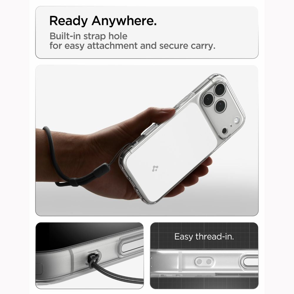 Spigen Ultra Hybrid MagSafe Case for iPhone 18 Pro / 17 Pro - White_12