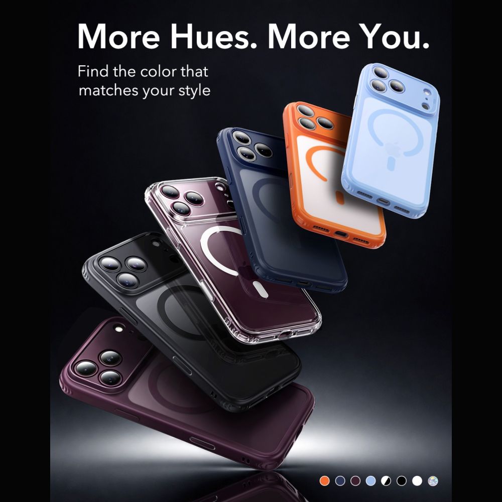 ESR Classic Hybrid MagSafe Case for iPhone 18 Pro / 17 Pro - Clear_7