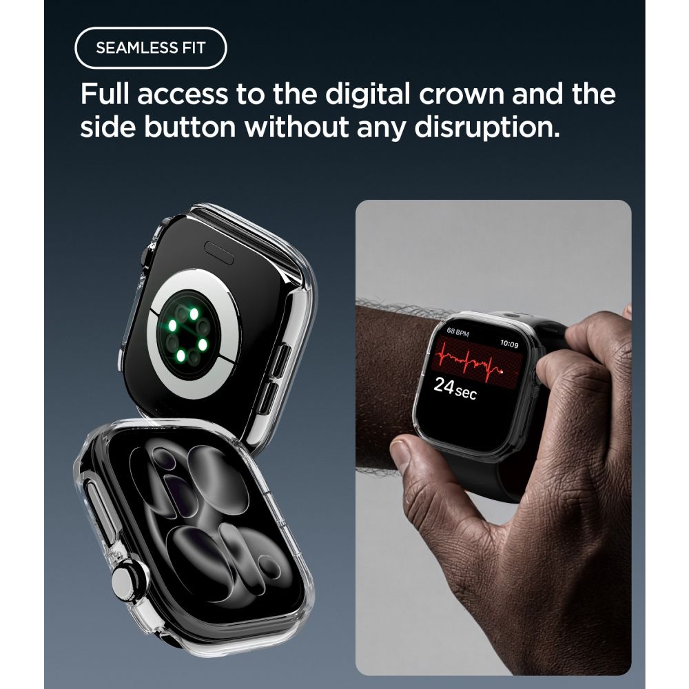 Spigen Thin Fit Case for Apple Watch 46mm - Clear_8