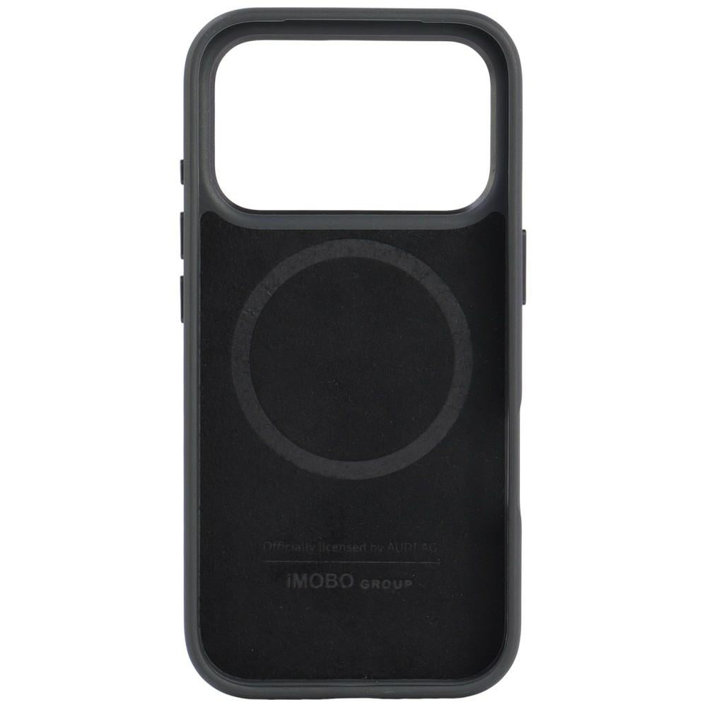 Audi GT Synthetic Leather MagSafe Case for iPhone 18 Pro / 17 Pro - Black_4