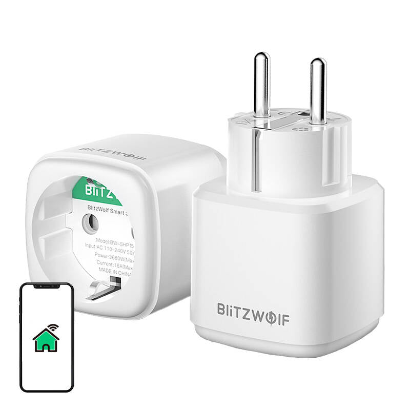 Smart socket Blitzwolf BW-SHP15, ZigBee, 3680W_0