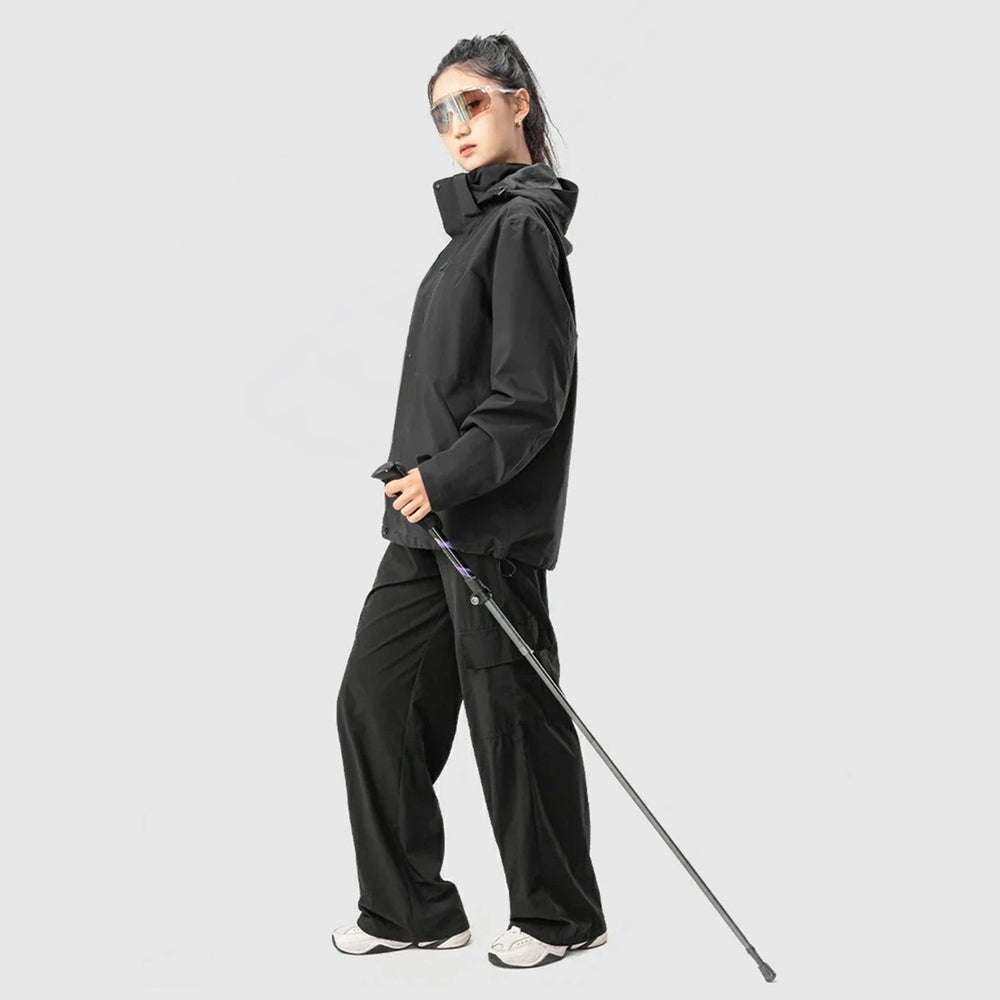 Qunature Nordic Walking Trekking Pole Aluminum 110 - 130 cm 1 pc. - Purple - OUTLET_11