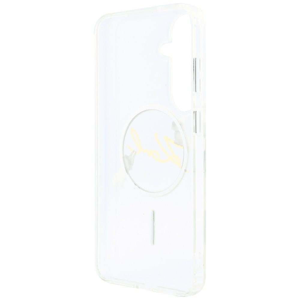 Etui Karl Lagerfeld IML Choupettes Karl Script Logo MagSafe na Samsung Galaxy S26 FE - przezroczyste_6