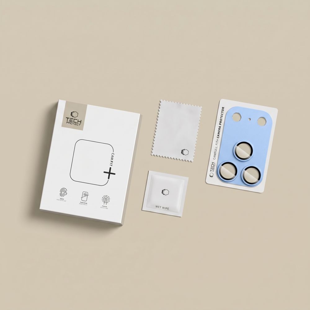 Szkło hartowane na wyspę apartu Tech-Protect Camfull Fit+ na iPhone 18 Pro - jasnoniebieskie_8