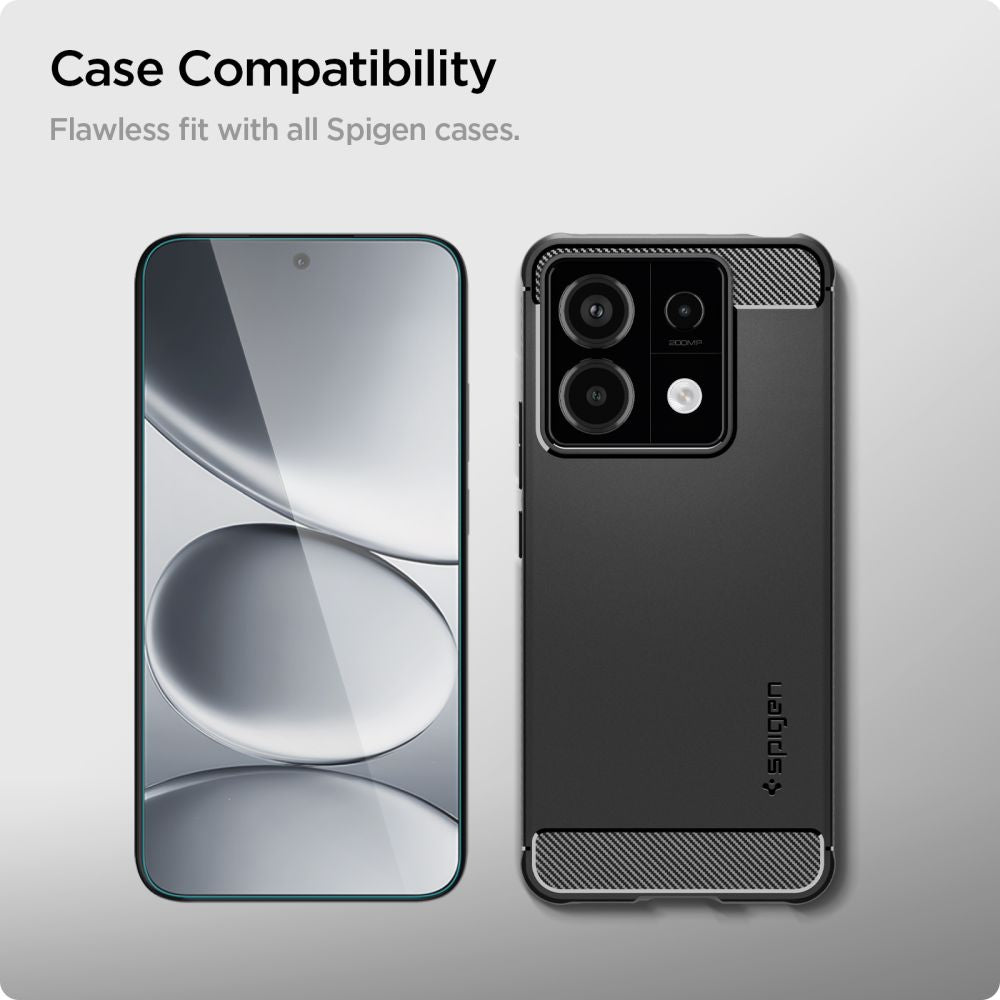 Spigen Glas.tR Slim 2-Pack Tempered Glass for Xiaomi Redmi Note 15 Pro / 17 Pro / 17 Pro Max 5G_9