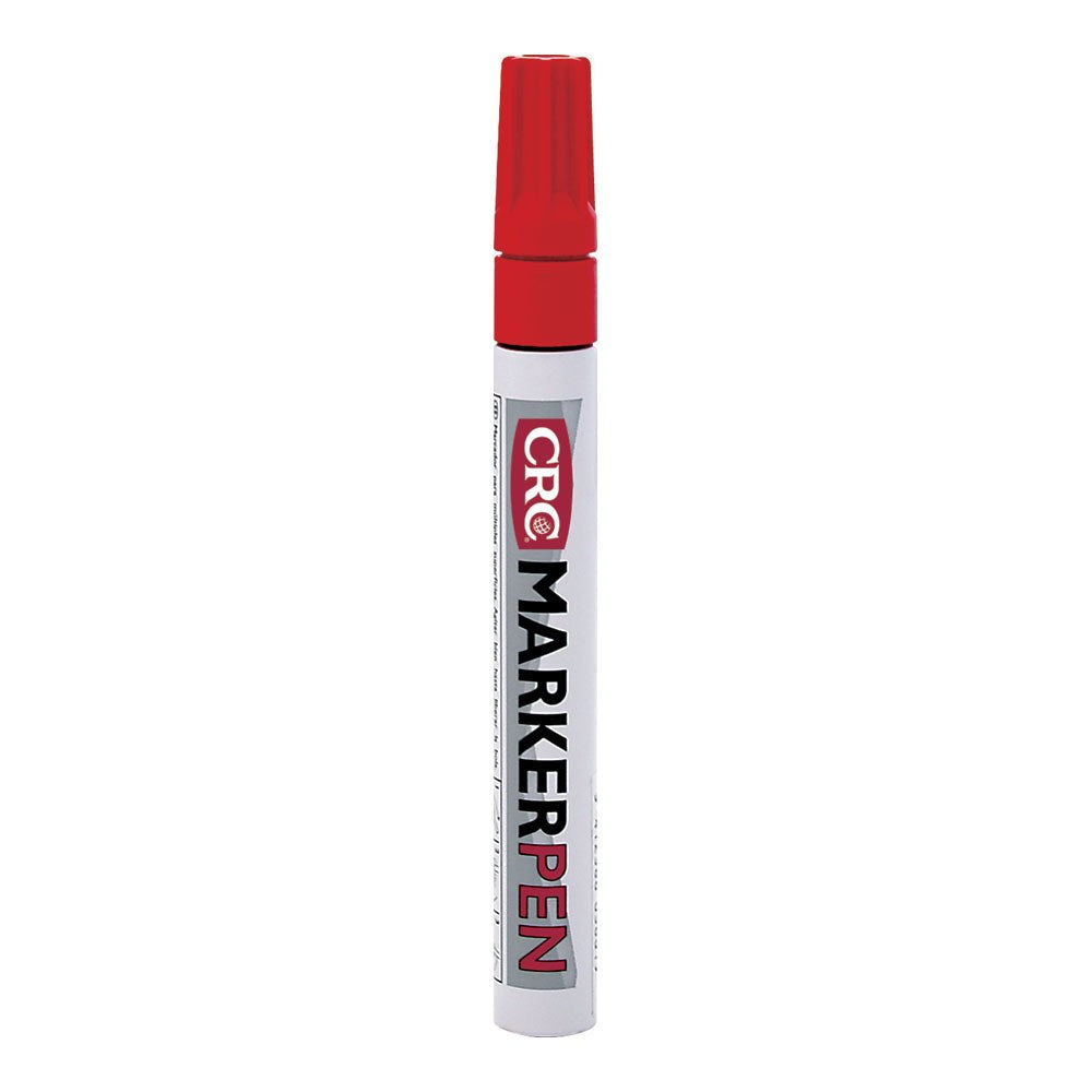 Markerpen, marcador permanente, cor vermelho_0