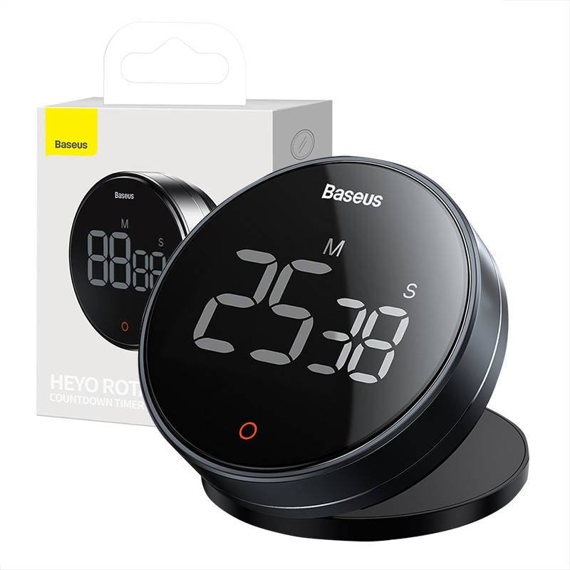 Baseus Heyo Pro rotary timer electronic timer gray (FMDS000013)_1