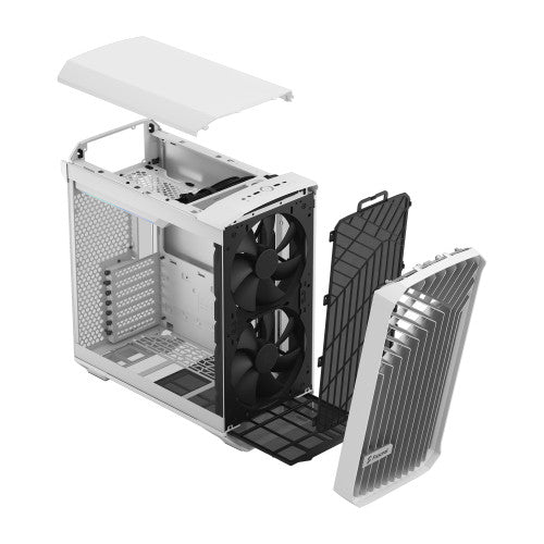 Torrent Compact White TG Clear Tint, Tower-Gehäuse_5