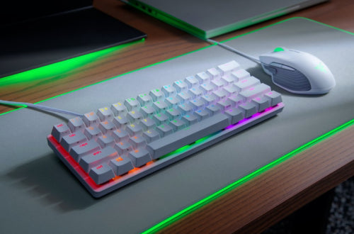Razer Keyboard RZ03-03390300-R3M1 / Huntsman Mini Mercury Ed. White_2