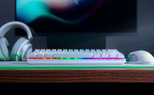 Razer Keyboard RZ03-03390300-R3M1 / Huntsman Mini Mercury Ed. White_3