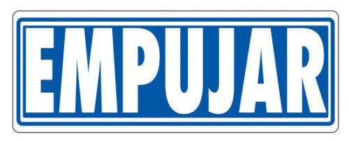 SEÃAL "EMPUJAR" 175X65 PVC GRIS ARCHIVO 2000 6177-04 GS_0
