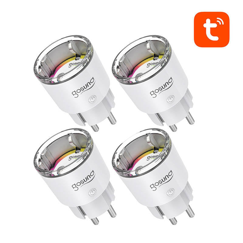 Gosund EP2 WiFi smart socket, 4 pieces (four-pack) 10A Tuya_1