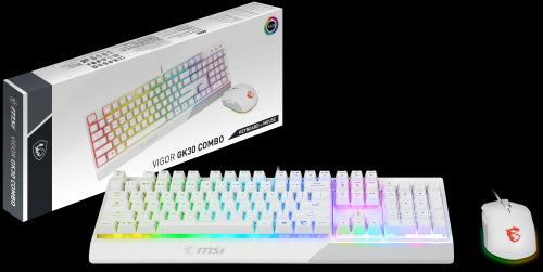 TECLADO + RATON MSI VIGOR GK30 COMBO WHITE ES_4