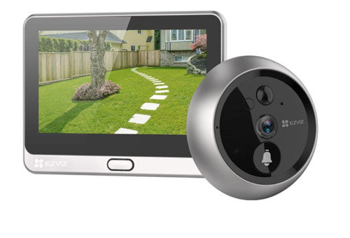 EZVIZ DP2C sistema de intercomunicación de video 2 MP 10,9 cm (4.3") Plata_0