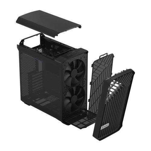 Torrent Compact Black TG Dark Tint, Tower-Gehäuse_5
