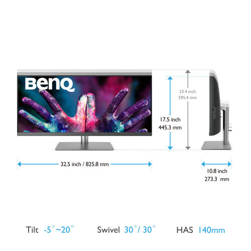 BenQ Monitor DesignVue PD3420Q PD Series 34" WQHD (9H LJHLB QBE) BenQLJHLB BenQ LJHLB_1