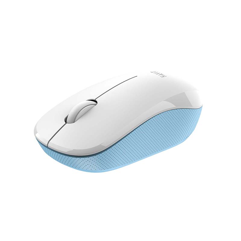 Universal wireless mouse Havit MS66GT-WB (white & blue)_2