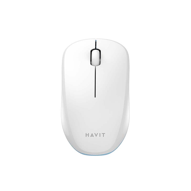 Universal wireless mouse Havit MS66GT-WB (white & blue)_0