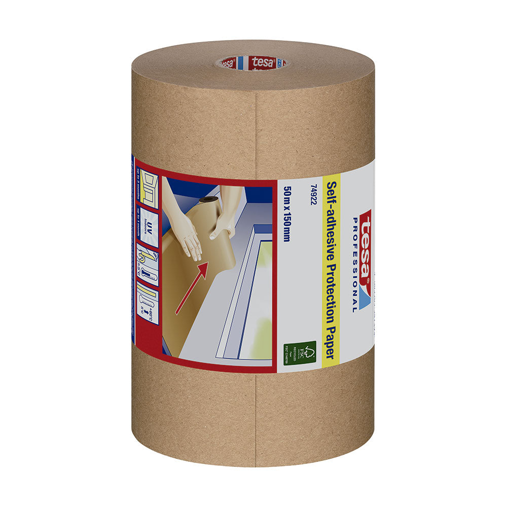 Papel de protecção adesivo 150 mm x 50 m_0