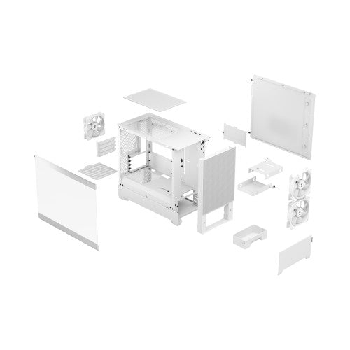 Pop Mini Air RGB White TG Clear Tint, Tower-Gehäuse_11