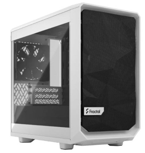 Caixa Tower Fractal Design / Branco com Vidro Tinto Claro_0