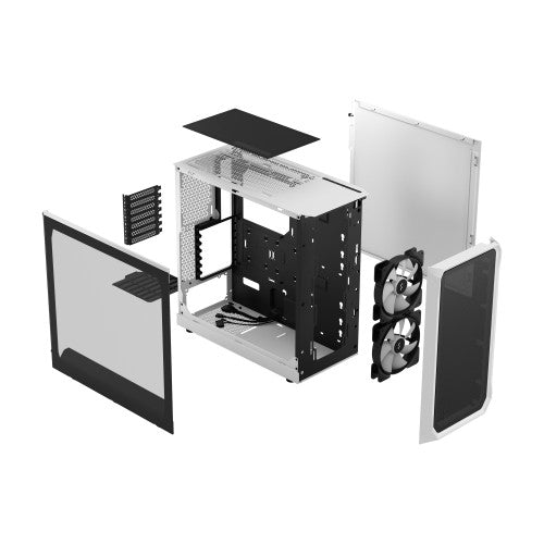 Focus 2 RGB White TG Clear Tint, Tower-Gehäuse_11