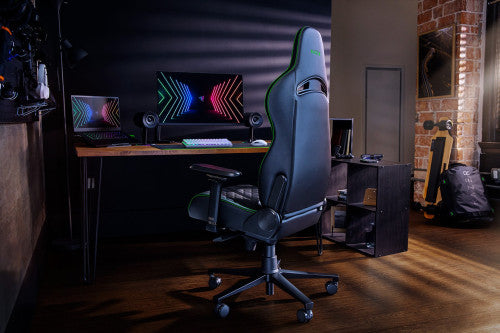 Razer Enki Silla para videojuegos de PC Asiento acolchado Negro_2