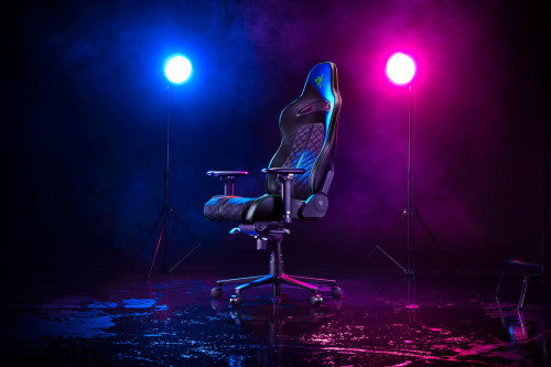 Razer Enki Silla para videojuegos de PC Asiento acolchado Negro_3