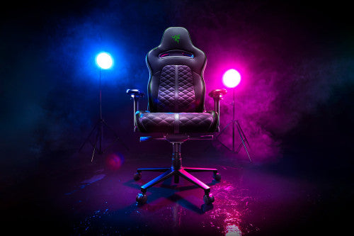 Razer Enki Silla para videojuegos de PC Asiento acolchado Negro_4