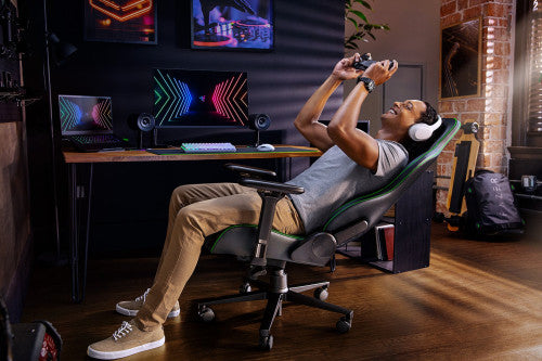 Razer Enki Silla para videojuegos de PC Asiento acolchado Negro_6