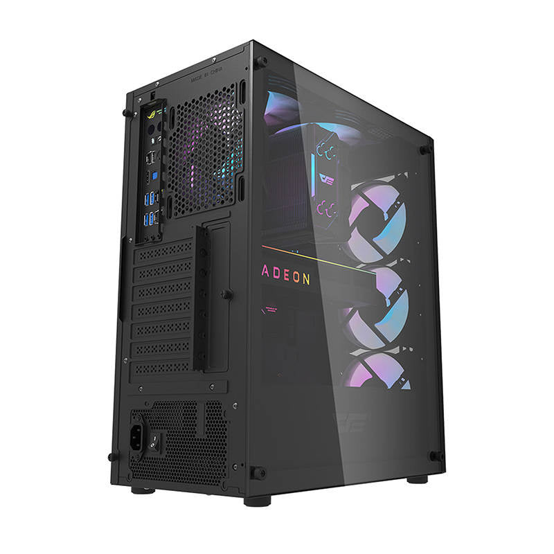 Darkflash DK352 Plus computer case (black) + 4 RGB fans_2