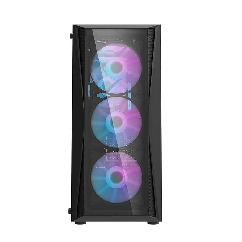 Darkflash DK352 Plus computer case (black) + 4 RGB fans_1