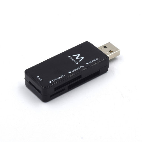 EWENT CARD READER MS+SD+T-FLASH+M2 PEN USB_1