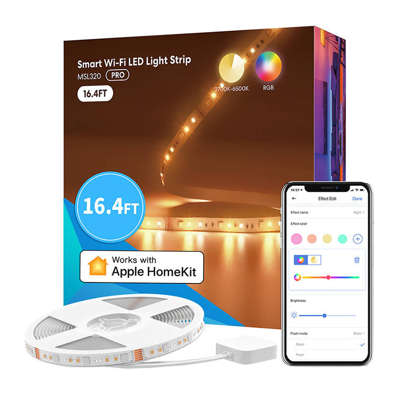 Smart WiFI LED Strip with RGBWW Meross MSL320 (5 meter) HomeKit_1