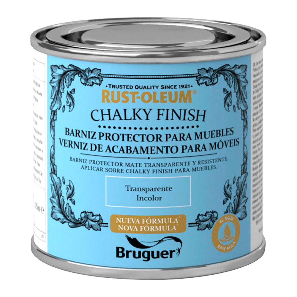 Rust-oleum chalky finish verniz para móveis 0,125l 5586552 bruguer_0