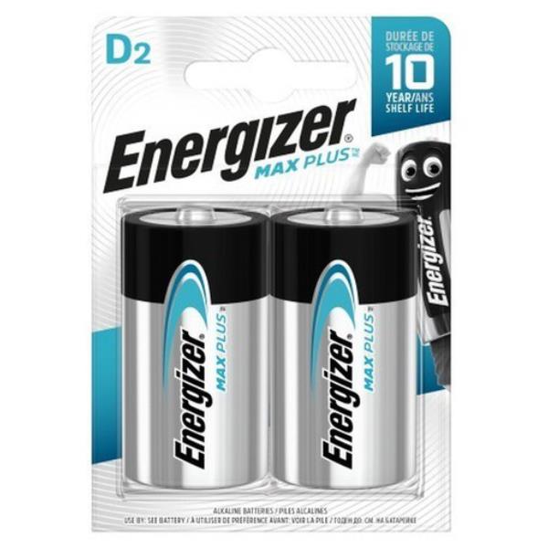 Bateria Alcalina Energizer D MAX PLUS / Preto / E302306601_0