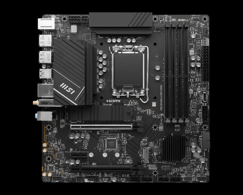 Placa Base MSI / Preto / B760M-A WIFI DDR4 / Intel B760 LGA 1700 / Micro ATX / PB21271414_1